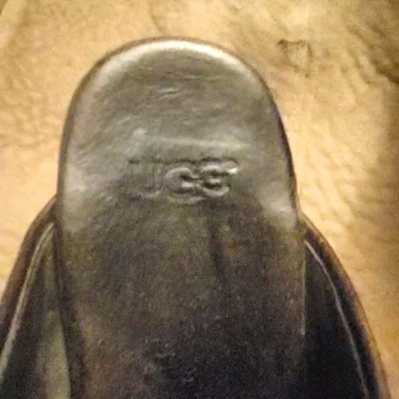 UGG Womens Brown Natalee 1001315 Clogs Wedge Heel Shoes Size 9 - Picture 5 of 5